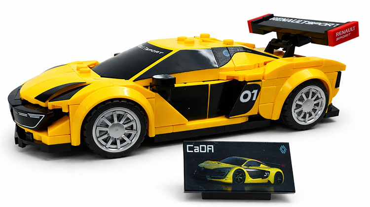 CaDA Renault Sport RS01 – Maßstab 1:24 – 271 Teile – Bild 6