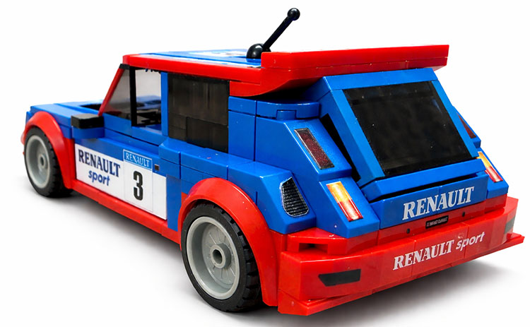 CaDA Renault 5 Maxi Turbo – Maßstab 1:24 – 308 Teile – Bild 6