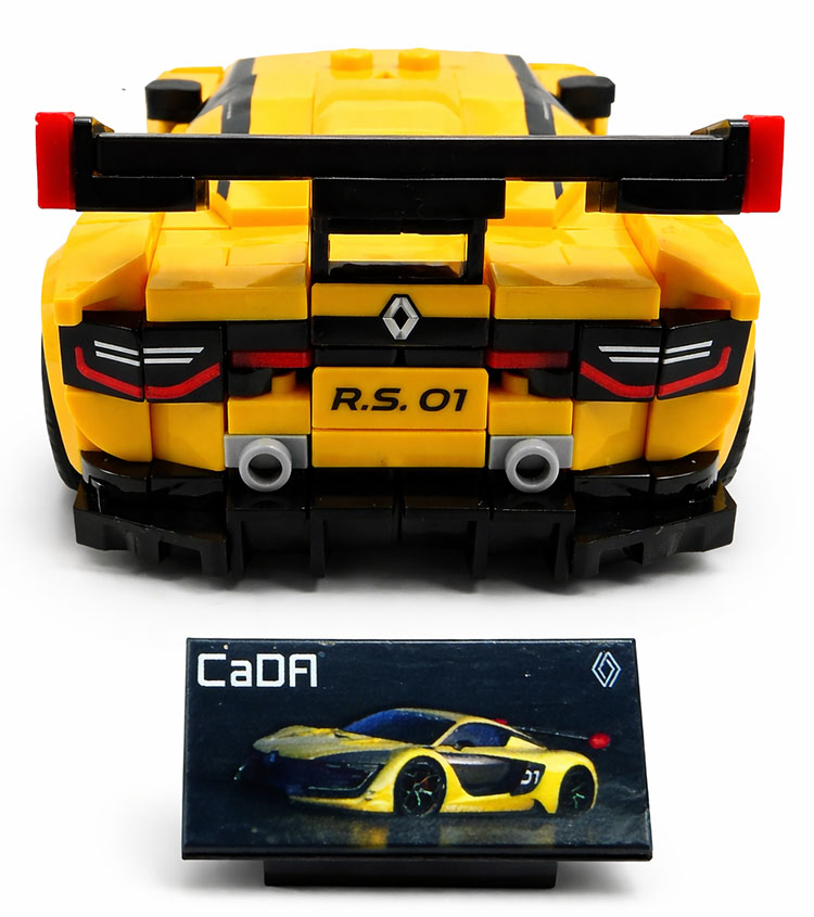 CaDA Renault Sport RS01 – Maßstab 1:24 – 271 Teile – Bild 5