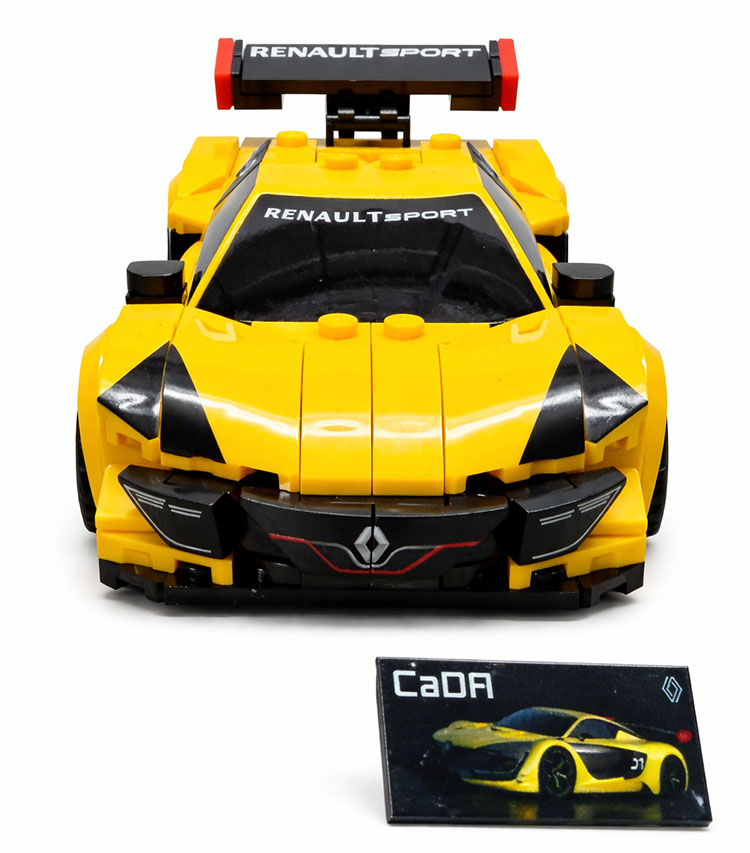 CaDA Renault Sport RS01 – Maßstab 1:24 – 271 Teile