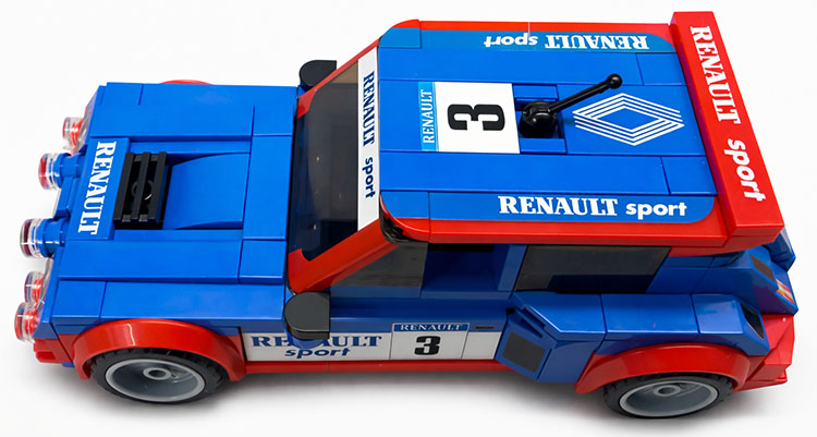 CaDA Renault 5 Maxi Turbo – Maßstab 1:24 – 308 Teile – Bild 4