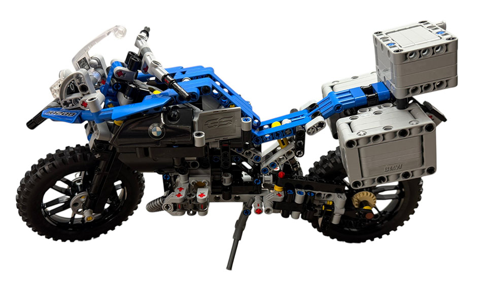 LEGO Technic 42063 BMW R 1200 GS Adventure – geprüftes gebrauchtes Set – Bild 8