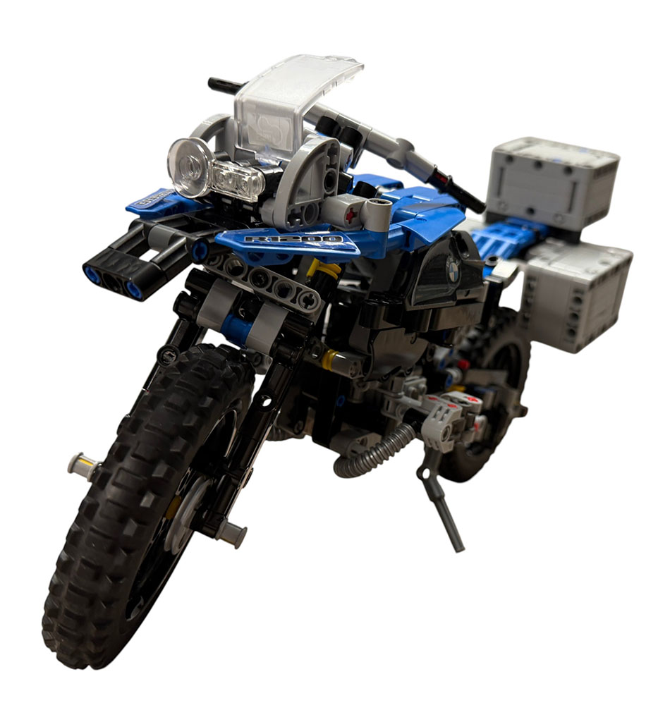 LEGO Technic 42063 BMW R 1200 GS Adventure – geprüftes gebrauchtes Set – Bild 9