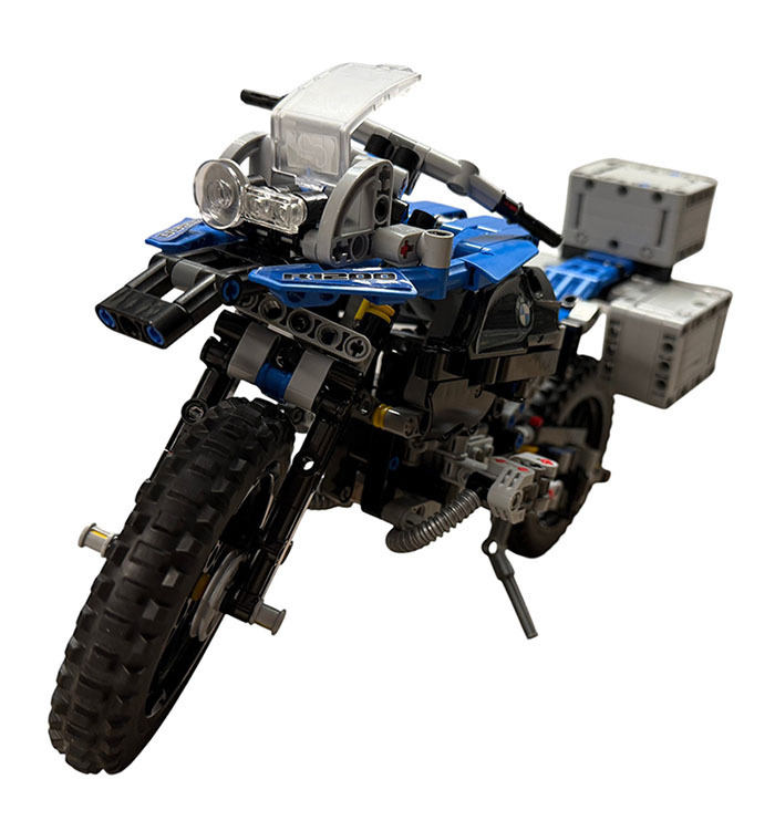 LEGO Technic 42063 BMW R 1200 GS Adventure – geprüftes gebrauchtes Set
