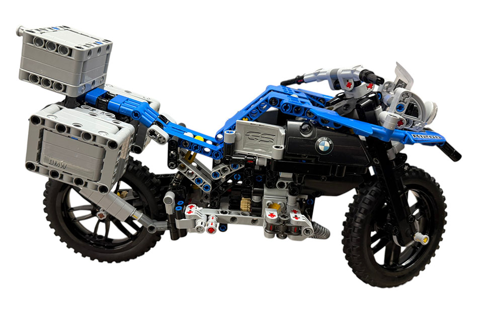LEGO Technic 42063 BMW R 1200 GS Adventure – geprüftes gebrauchtes Set – Bild 5