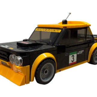 CaDA Fiat 131 Abarth – 216 Teile – gebraucht & komplett – inkl. Bauanleitung