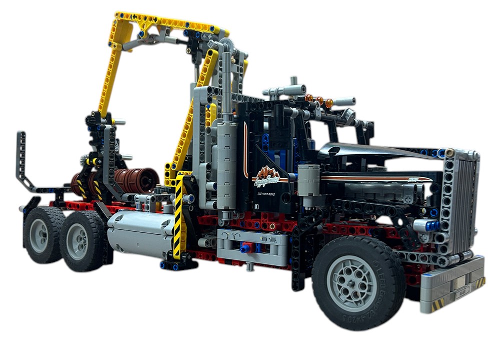 LEGO Technic 9397 Holztransporter – Bild 16