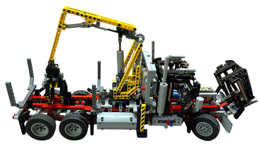 LEGO Technic 9397 Holztransporter – Bild 14