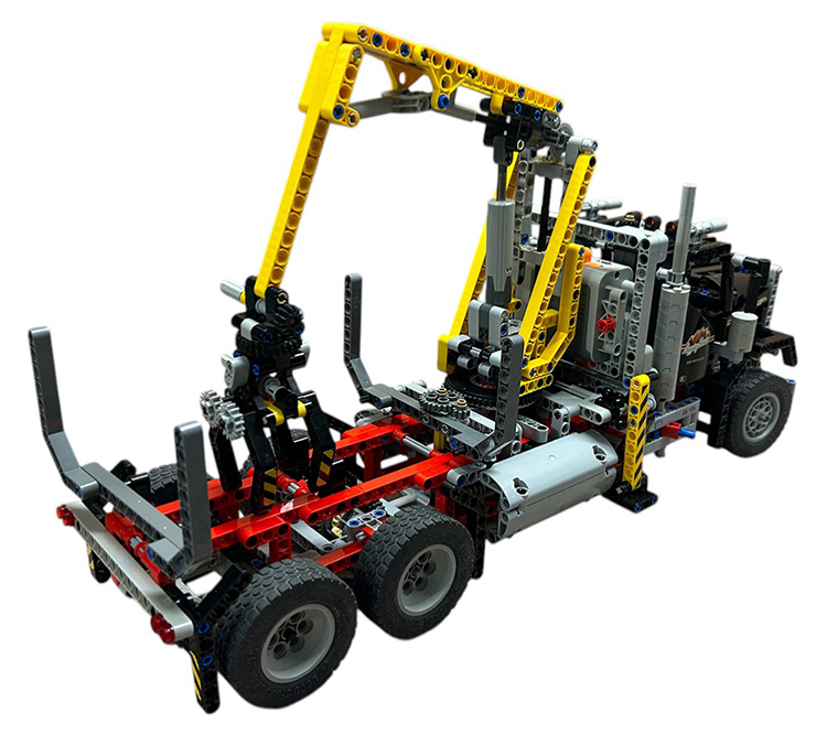 LEGO Technic 9397 Holztransporter – Bild 12