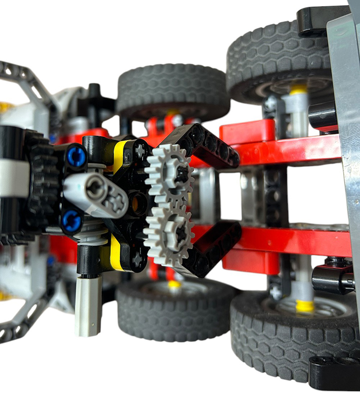 LEGO Technic 9397 Holztransporter – Bild 6