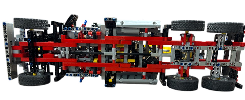 LEGO Technic 9397 Holztransporter – Bild 5