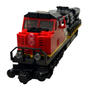 BlueBrixx Lokomotive GE ES44AC Rot – 737 Teile