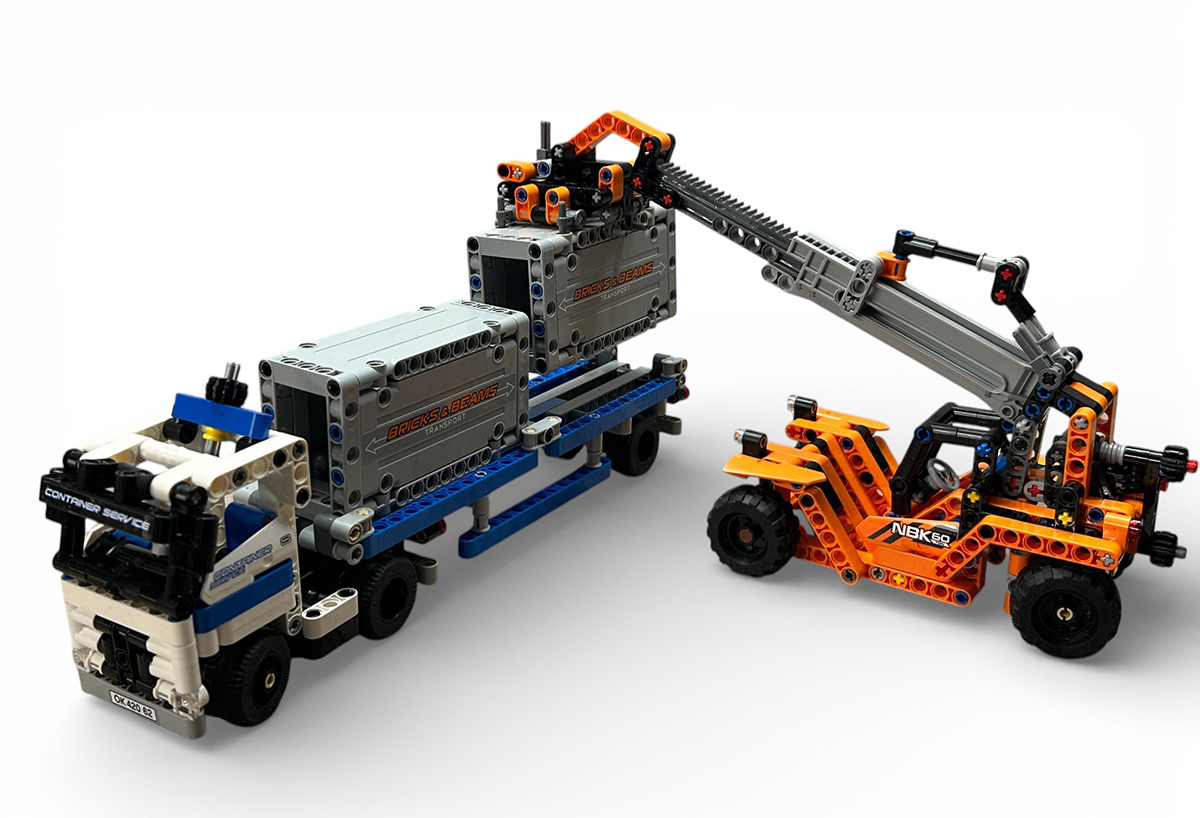 LEGO Technic 42062 Container-Transport – Bild 7