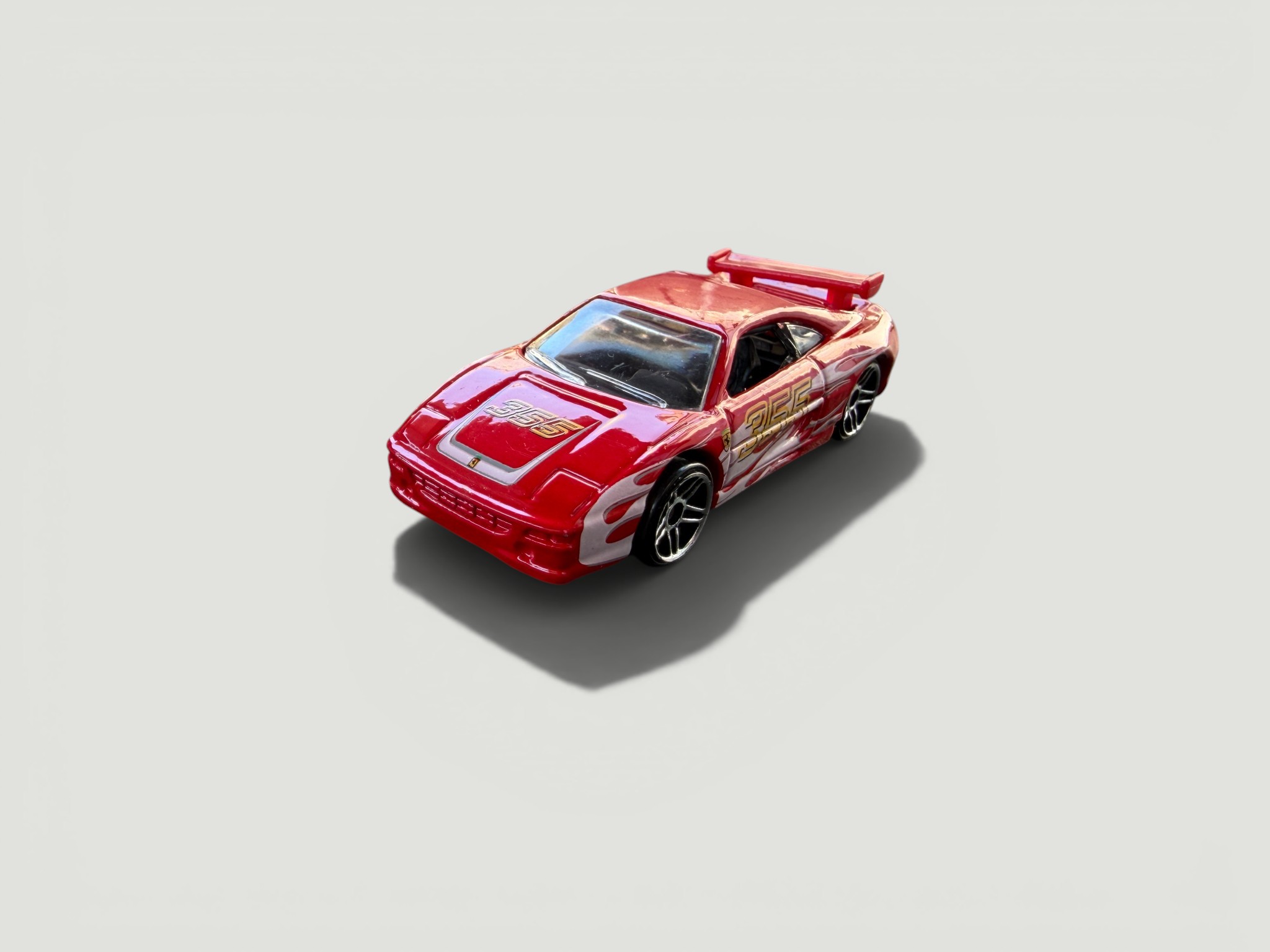🔥 Hot Wheels Ferrari F355 – Roter Racing-Klassiker 🔥 – Bild 4